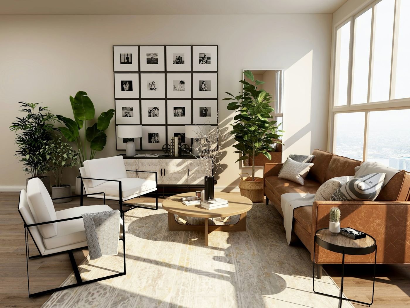 A calm, considered interior